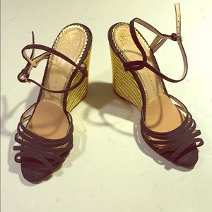 Charlotte Olympia evening wedges